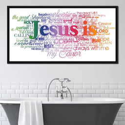 Jesus Is - NicheCanvas