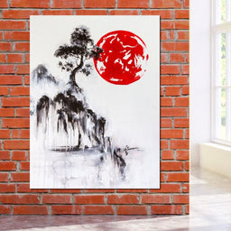 Japanese Tree - NicheCanvas