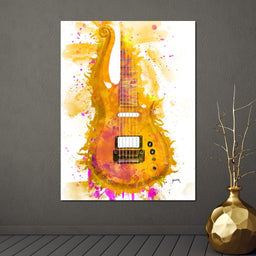 Prince's Guitar - Abraham Szomor - NicheCanvas