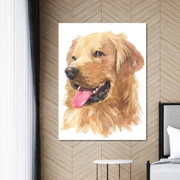 Golden Retriever - NicheCanvas