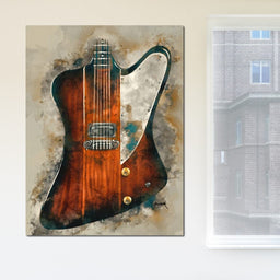 Eric Clapton's Electric Guitar - Abraham Szomor - NicheCanvas