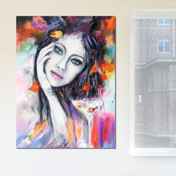 Martini Girl - NicheCanvas