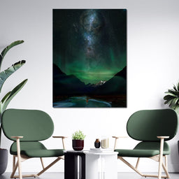 Odin Viking Funeral Boat - Kit Burden - NicheCanvas