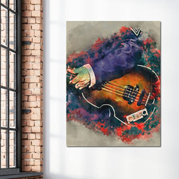 Paul McCartney's Guitar - Abraham Szomor - NicheCanvas