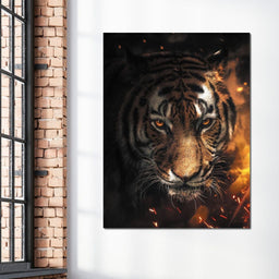 Tiger Sparkles - Zenzdesign - NicheCanvas