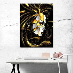 Golden Medusa - NicheCanvas