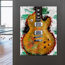 Gary Moore's & Peter Green's Guitar - Abraham Szomor - NicheCanvas