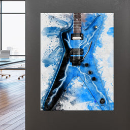 Dimebag Darrell's Guitar - Abraham Szomor - NicheCanvas