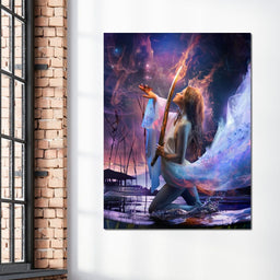 Fire Sword - NicheCanvas