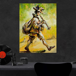 Wandering Troubadour - NicheCanvas