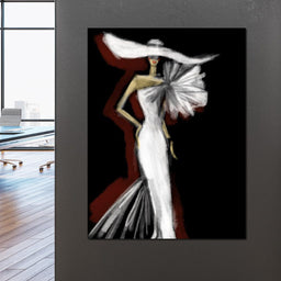 The White Dress - NicheCanvas