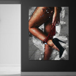 Sensual Graffiti Art - Johanjjf - NicheCanvas