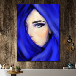 Blue Eye - NicheCanvas