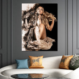 Golden Beauty - Johanjjf - NicheCanvas