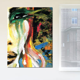 Emotional Lady - NicheCanvas