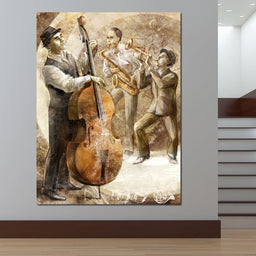 Jazz Band - NicheCanvas