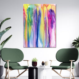 Watercolor Drip - NicheCanvas