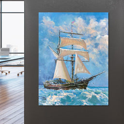 White Sails - NicheCanvas