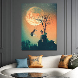 Tree Swing - NicheCanvas