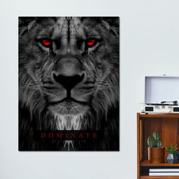 Dominate Lion - ABConcepts - NicheCanvas