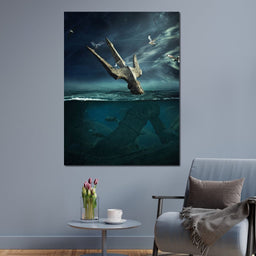 Last Hope - Poseidon - Milos Karanovic - NicheCanvas