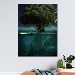 Alone in Depth - Milos Karanovic - NicheCanvas