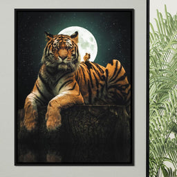 Tiger Squirel - Zenzdesign - NicheCanvas