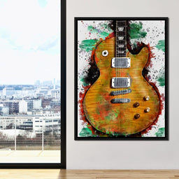 Gary Moore's & Peter Green's Guitar - Abraham Szomor - NicheCanvas