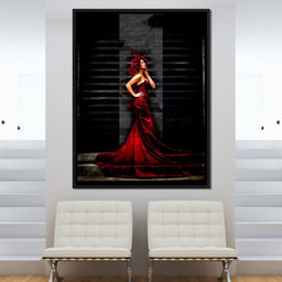 Red Passion - Johanjjf - NicheCanvas