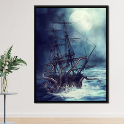 The Kraken - NicheCanvas