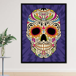 Mexican Skull - NicheCanvas