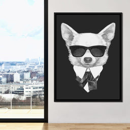 Dressed Up Chihuahua - NicheCanvas