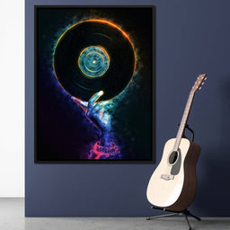 Neon Vinyl - Johanjjf - NicheCanvas