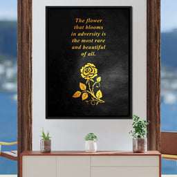 The Flower That Blooms - ABConcepts - NicheCanvas