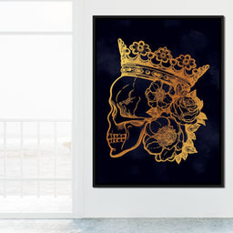 Skull Crown - NicheCanvas