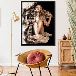 Golden Beauty - Johanjjf - NicheCanvas