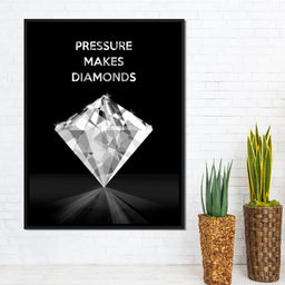Pressure Makes Diamonds - ABConcepts - NicheCanvas