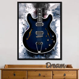 Gary Clark Jr's Electric Guitar -  Abraham Szomor - NicheCanvas