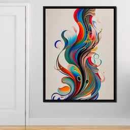 Colorful Contemporary Art 053 - Johanjjf - NicheCanvas