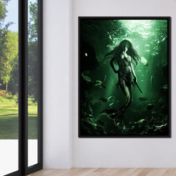 Huntress Siren - Milos Karanovic - NicheCanvas