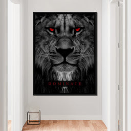 Dominate Lion - ABConcepts - NicheCanvas