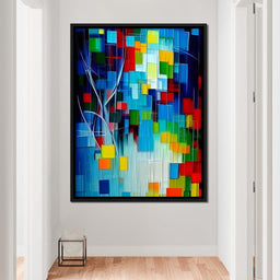 Colorful Contemporary Art 045 - Johanjjf - NicheCanvas