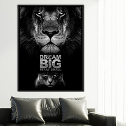 Dream Big Start Small - ABConcepts - NicheCanvas