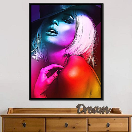 Seductive Blonde 1 - Johanjjf Canvas Print