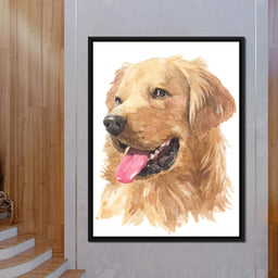 Golden Retriever - NicheCanvas