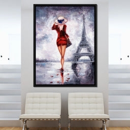 Looking for Love in Paris - NicheCanvas