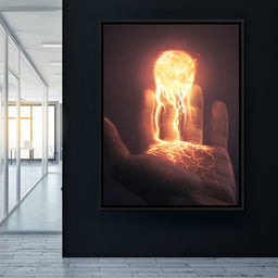 Holding the Sun - NicheCanvas