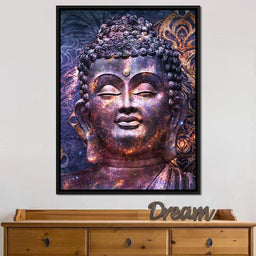 Blue Buddha - NicheCanvas