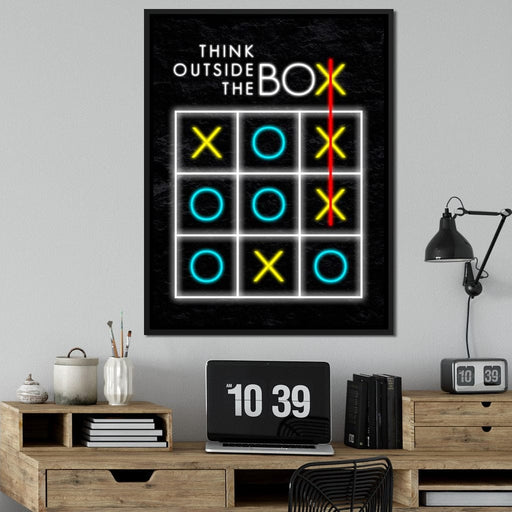 Think Outside The Box - ABConcepts Canvas Print