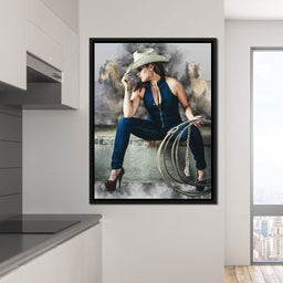 Sexy CowGirl - Johanjjf - NicheCanvas